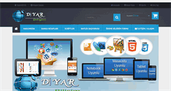 Desktop Screenshot of diyarbilisim.com